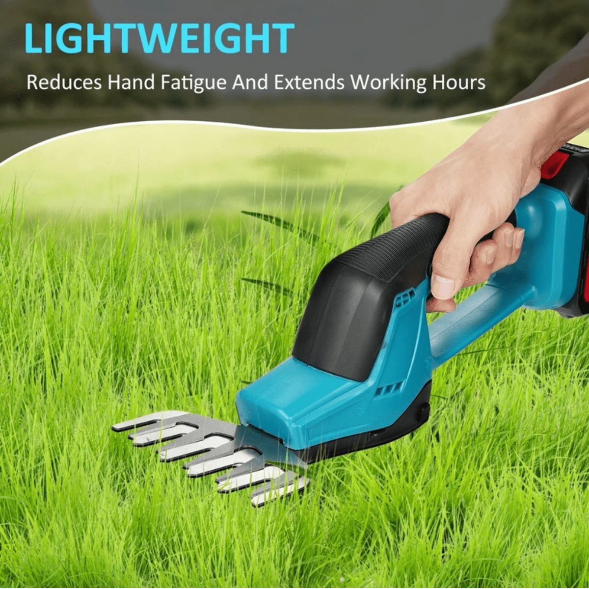 Small Household Hedge Trimmer, Portable Pruning, Pruning, Round Forest Pruning Tool, Two-In-One Mini Handheld Electric Lawn Mower, Hedge Trimmer, Suitable For Garden, Lawn Operation Shrub Trimmer,Garden Tools, Gardening Tools For Garden