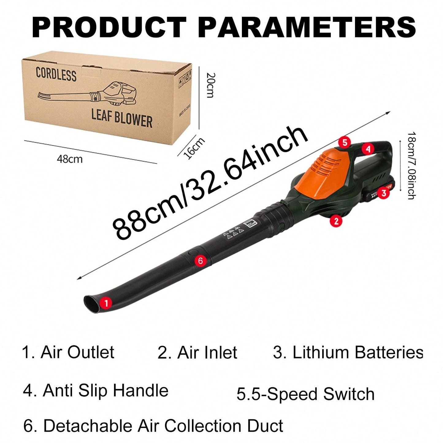 Cordless With Battery And Charger - Electric Leaf Blower Battery Operated, Blower Cordless 21V Handheld For Clearing Patio Driveway,Garden Tools