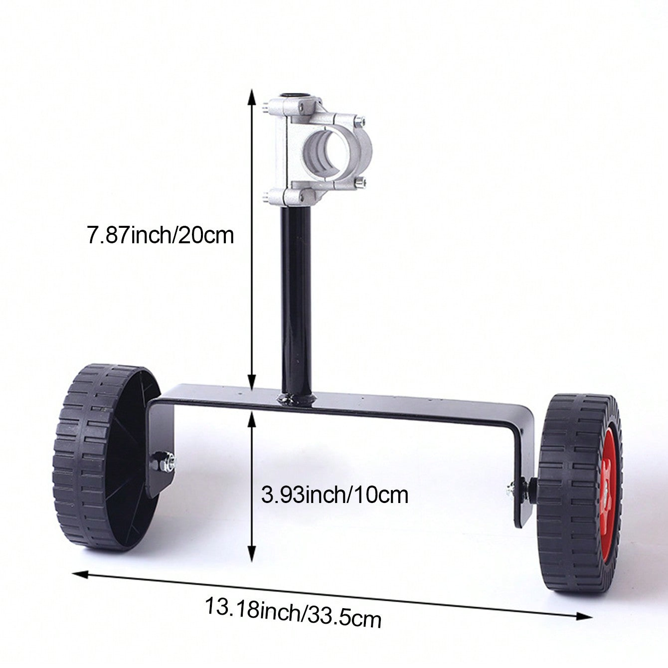 Adjustable String Trimmer Support Wheel Attachment 26mm(1 Inch) And 28mm(1.1 Inch) For String Trimmer