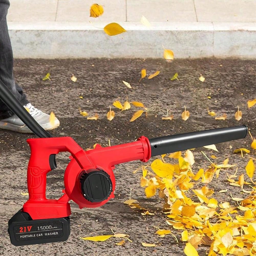 2-In-1 Portable Cordless Leaf Blower & Vacuum - Compact Handheld Lightweight Design, Easy To Use, Rechargeable Battery, Dust Cleaner For Outdoor And Indoor Use,Garden Tools