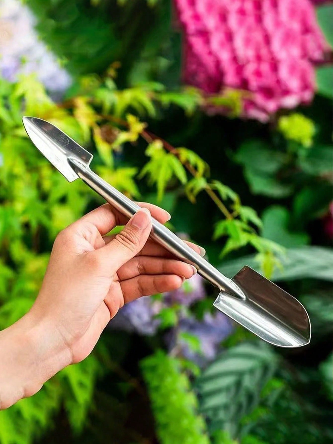 1pc Multi-Function Trowel Garden Tool, Small Shovel For Planting, Potting Succulents, Home Gardening And Digging Wild Vegetables,Garden Tools