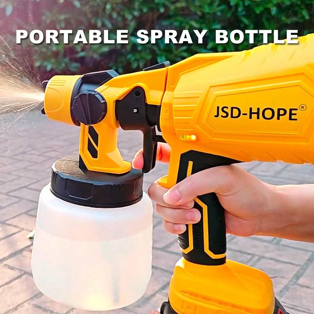 JSD-HOPE 1pc Electric Spray Gun, Paint Spray Gun, Oil Spray Gun, Spray Pot, External Wall Small Paint Spraying Machine, Latex Paint Divine Tool