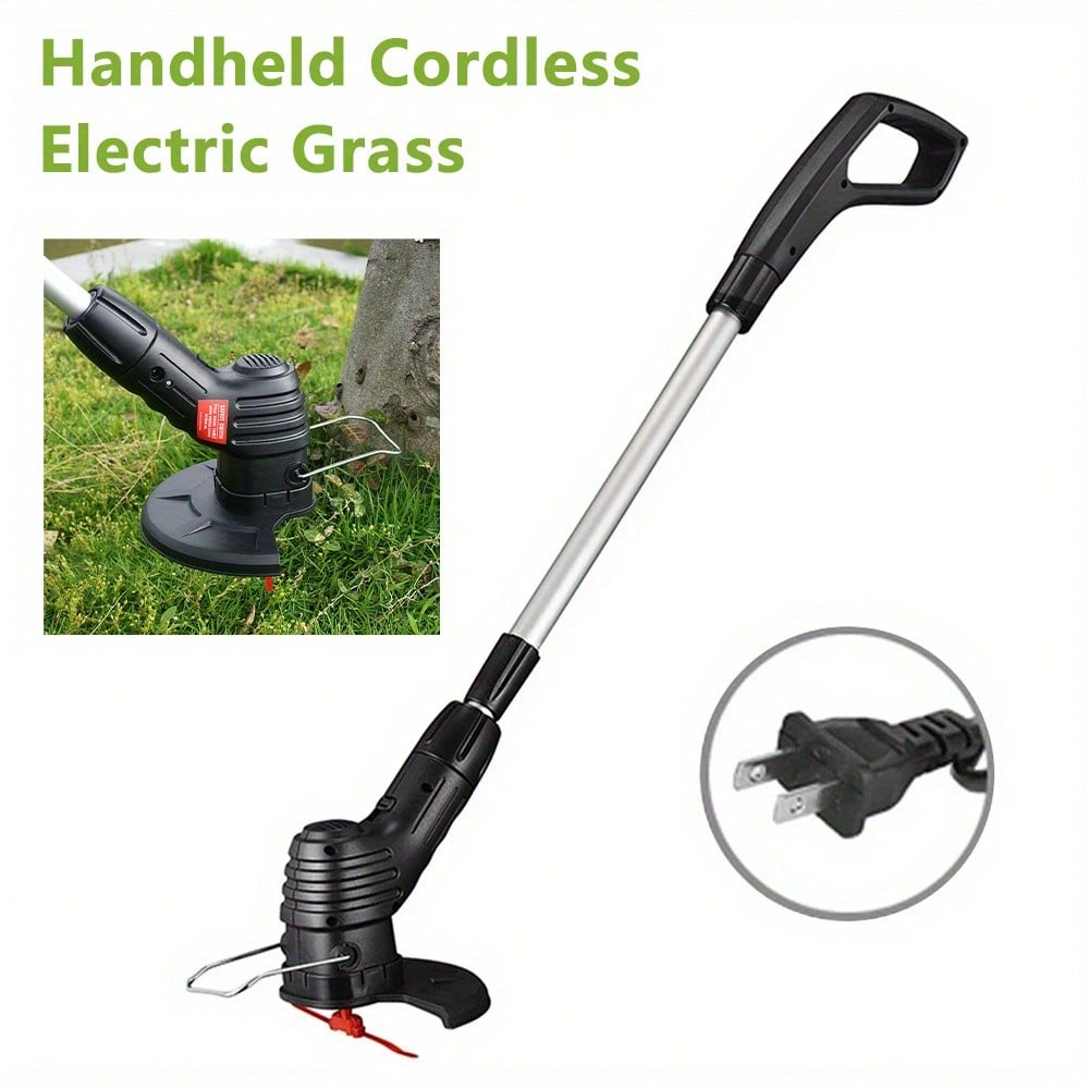 Cordless Grass String Trimmer Cutter Electric Lawn Mower Lawn Edger Lawn Mower,Garden Tools,Valentine's Day Gift For Loved Ones