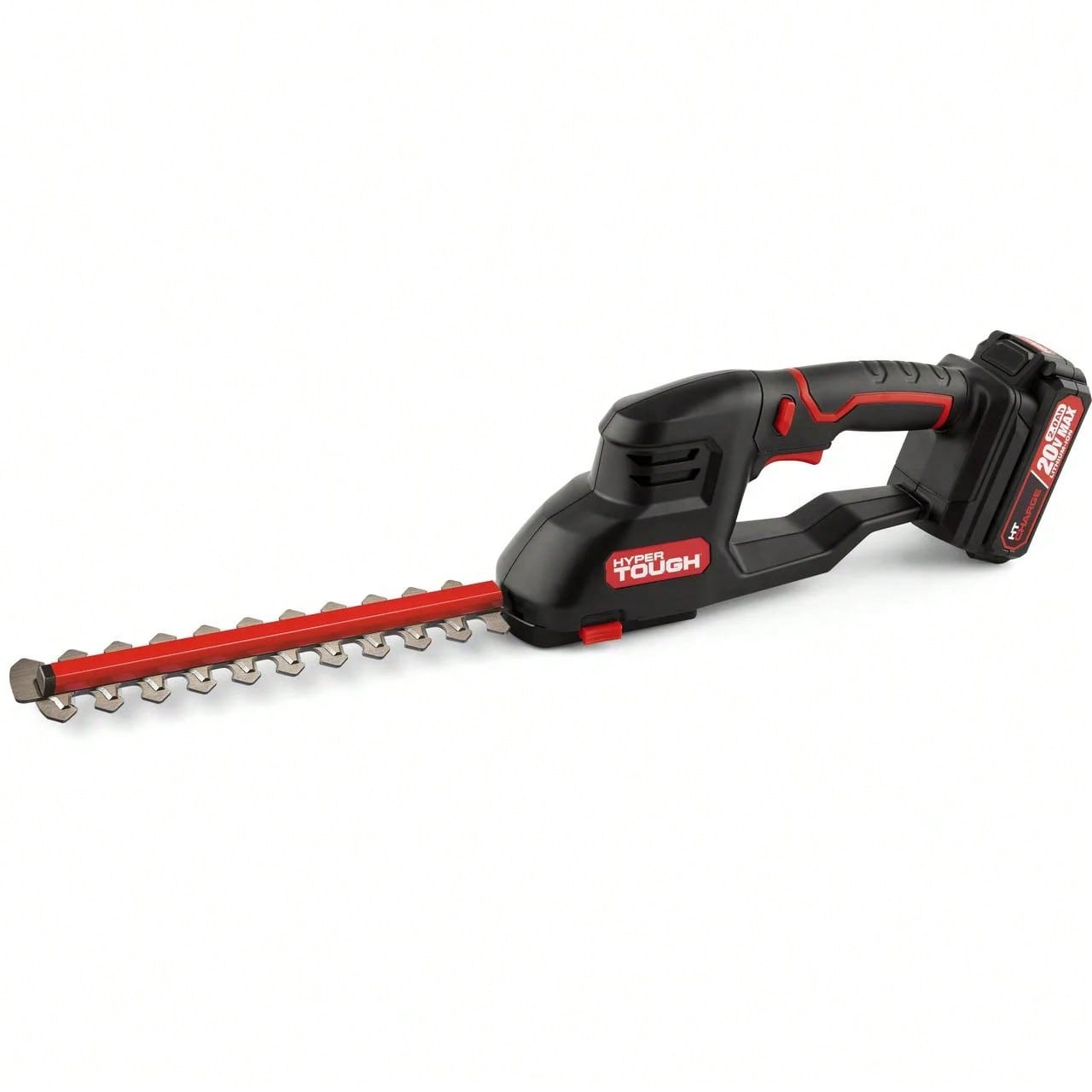 Hyper Tough 20V Cordless 5" Shear/ 9" Shrubber, With Battery And Charger; HT13-401-003-02