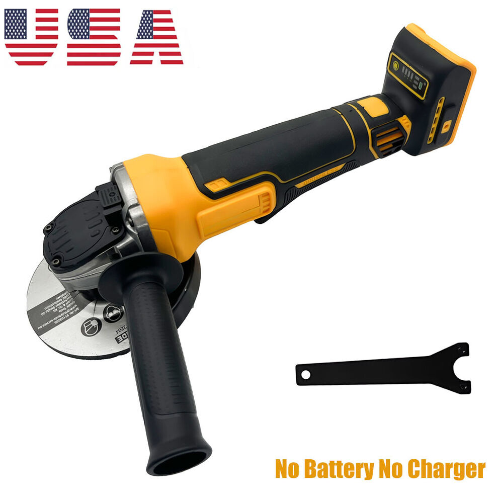 Cordless Angle Grinder for Dewalt 20V Battery (No Battery) Brushless Metal Max