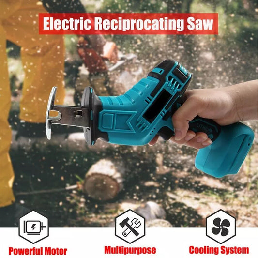 18V 3000rpm/min Cordless Electric Saw Variable Speed Metal Wood Cutting Tool