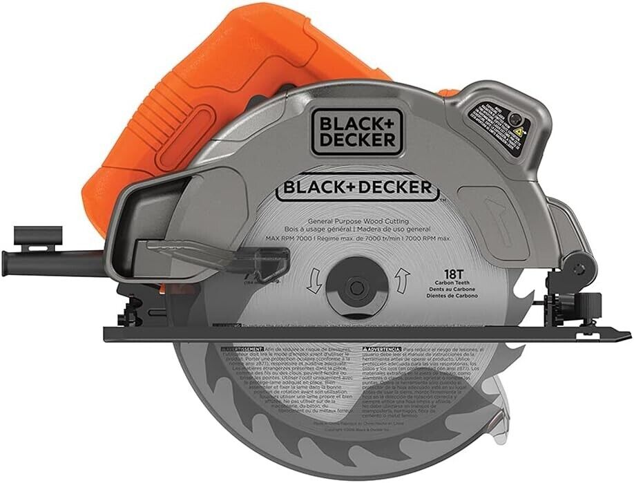 BLACK+DECKER 7-1/4-Inch Circular Saw With Laser, 13-Amp BDECS300C